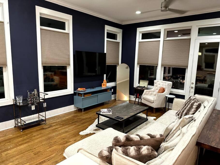 The Color Chord L 3Br In East Nashville With Rooftop Hot Tub Exterior foto